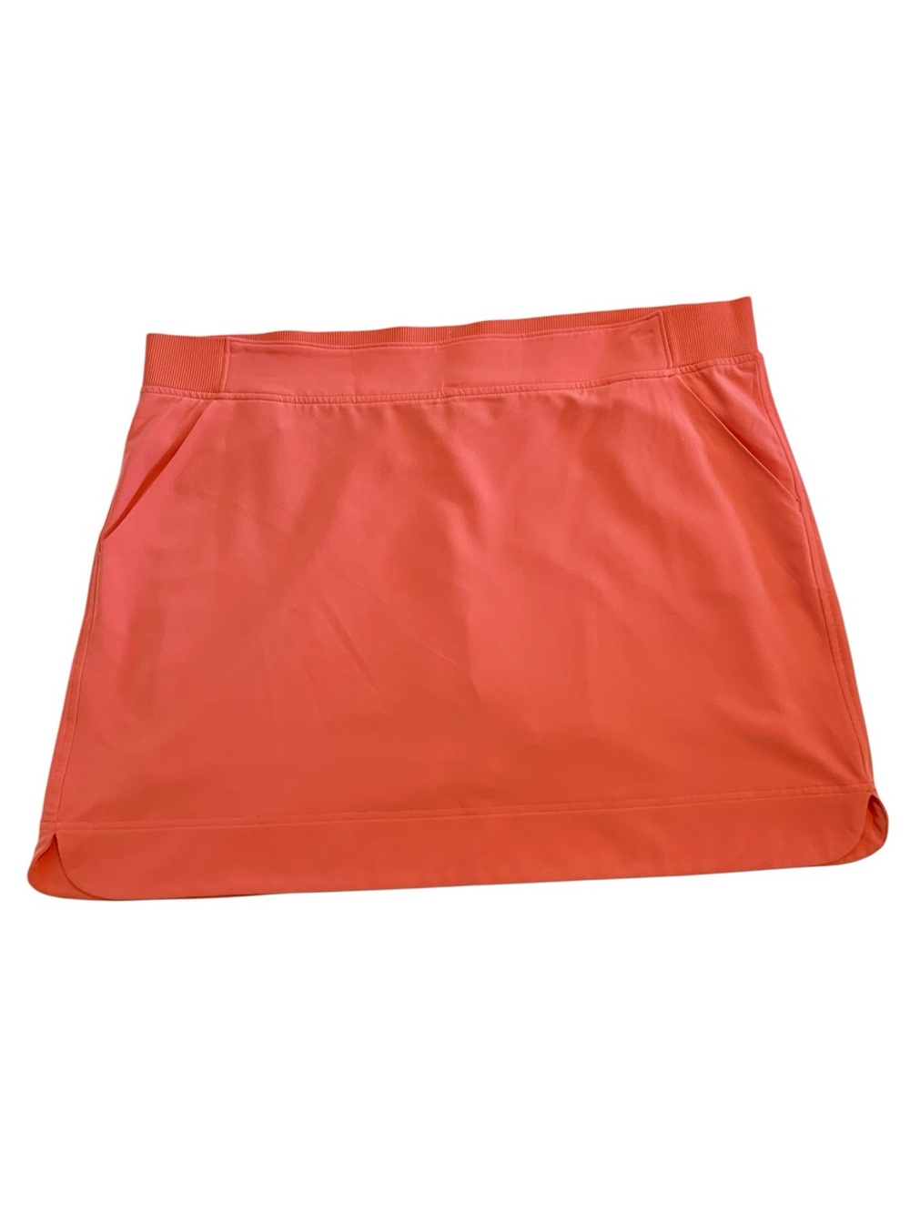 32 Degrees Cool Women’s Coral Elastic Waist Performance Athletic Skort Size XXL